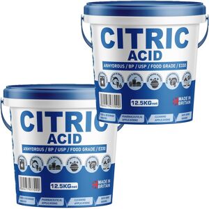 Pure Source Nutrition Citric Acid 25kg Bucket Fine Food Grade Anhydrous Descaler Pure Source Nutrition Citric Acid 25kg Bucket Fine Food Grade Anhydrous Descaler