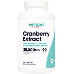 Nutricost Model Cranberry Extract - Dietary Supplement Nutricost Model Cranberry Extract - Dietary Supplement