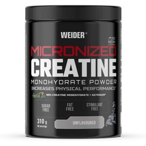 Weider Micronized Creatine Monohydrate Powder (310g) Unflavoured. 99% Creatine Weider Micronized Creatine Monohydrate Powder (310g) Unflavoured. 99% Creatine