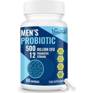 500 Billion Cfu Probiotics For Men, 12 Diverse Strains Probiotics For Gut Health 500 Billion Cfu Probiotics For Men, 12 Diverse Strains Probiotics For Gut Health