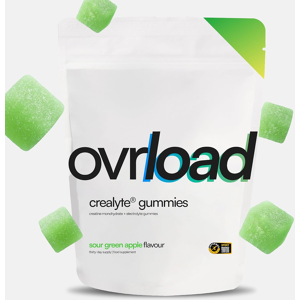 Ovrload Crealyte® Gummies, 90 Creatine Gummies (1 Month Supply), 4500mg Per Serv Ovrload Crealyte® Gummies, 90 Creatine Gummies (1 Month Supply), 4500mg Per Serv