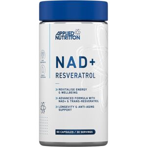 Applied Nutrition Nad+ Supplement 500mg + Trans Resveratrol 500mg + Vitamin C Capsule 30 Servings Applied Nutrition Nad+ Supplement 500mg + Trans Resveratrol 500mg + Vitamin C Capsule 30 Servings