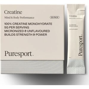 Puresport Creatine Monohydrate Powder (30 Pack) 5g Pure Creatine Powder Suppl Puresport Creatine Monohydrate Powder (30 Pack) 5g Pure Creatine Powder Suppl