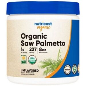 Saw Palmetto Powder Organic 8 Oz By Nutricost Saw Palmetto Powder Organic 8 Oz By Nutricost
