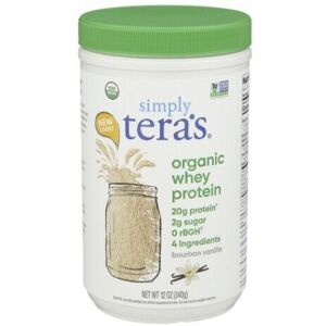 Tera's Whey Organic Vanilla Whey Protein - Whey Protein - Vanilla Tera's Whey Organic Vanilla Whey Protein - Whey Protein - Vanilla