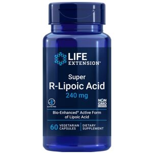 Life Extension Super R-Lipoic Acid 240 Mg - 60 Vegetarian Capsules Life Extension Super R-Lipoic Acid 240 Mg - 60 Vegetarian Capsules