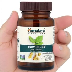 Himalaya, Turmeric 95 With Curcumin, 30 Vegetarian Capsules Himalaya, Turmeric 95 With Curcumin, 30 Vegetarian Capsules