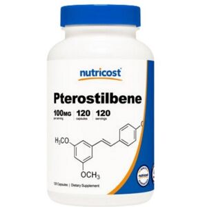 Nutricost Pterostilbene Capsules - 120 Count Nutricost Pterostilbene Capsules - 120 Count