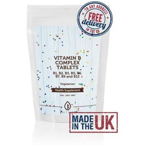 B Vitamins Super Complex X1000 Tablets Britvits Packet B1 B2 B3 B5 B6 B7 B9 B12 B Vitamins Super Complex X1000 Tablets Britvits Packet B1 B2 B3 B5 B6 B7 B9 B12