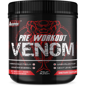 Pre Workout Venom 'Fruit Punch' - Pump Pre Workout Supplement By Freak Athletics Pre Workout Venom 'Fruit Punch' - Pump Pre Workout Supplement By Freak Athletics