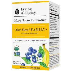 Living Alchemy Your Flora Probiotics Family Support - Probiotics Living Alchemy Your Flora Probiotics Family Support - Probiotics