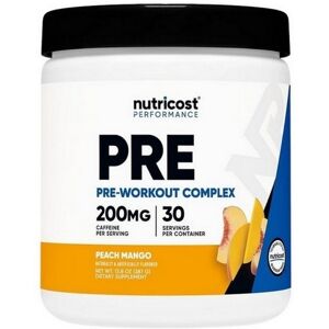 Preworkout Complex Peach Mango 30 Serving By Nutricost Preworkout Complex Peach Mango 30 Serving By Nutricost