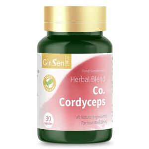 Ginsen Co Cordyceps 30 Capsules Sinensis Extract Immune System Energy Support Ginsen Co Cordyceps 30 Capsules Sinensis Extract Immune System Energy Support