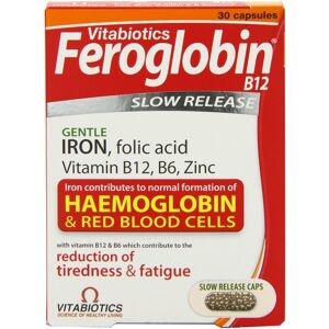 Vitabiotics Feroglobin-B12 30 Capsules - Vitamins & Supplements Vitabiotics Feroglobin-B12 30 Capsules - Vitamins & Supplements