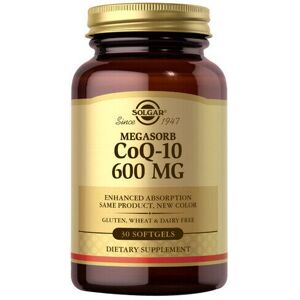 Solgar CoQ-10 600mg Softgels - Heart Health Supplement Solgar CoQ-10 600mg Softgels - Heart Health Supplement