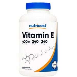 Nutricost Vitamin E Softgels 180mg 240 Count - Supplement Nutricost Vitamin E Softgels 180mg 240 Count - Supplement