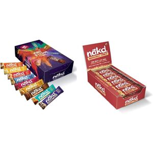 Nakd Mind Blown Fruit & Nut Bar Mixed Case - Vegan Bars - Gluten Free, 35 G (Pa Nakd Mind Blown Fruit & Nut Bar Mixed Case - Vegan Bars - Gluten Free, 35 G (Pa
