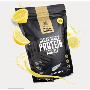 Healthspan Elite All Blacks Clear Whey Protein Isolate 750g Zesty Lemon Sealed Healthspan Elite All Blacks Clear Whey Protein Isolate 750g Zesty Lemon Sealed
