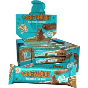 Grenade High Protein, Low Sugar Bar - Chocolate Chip Salted Caramel, 12 X 60 G Grenade High Protein, Low Sugar Bar - Chocolate Chip Salted Caramel, 12 X 60 G