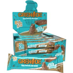 Grenade High Protein, Low Sugar Bar - Chocolate Chip Salted Caramel, 12 X 60 G Grenade High Protein, Low Sugar Bar - Chocolate Chip Salted Caramel, 12 X 60 G