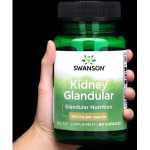 2 X Swanson, Kidney Glandular, 500 Mg, 60 Capsules 2 X Swanson, Kidney Glandular, 500 Mg, 60 Capsules