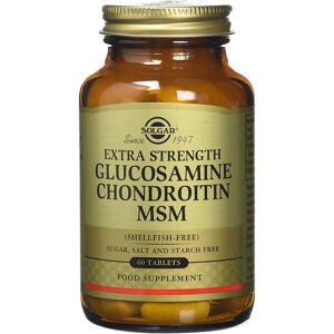 Solgar Extra Strength - Glucosamine Chondroitin Msm Tablets - Pack Of 60 - Bone Solgar Extra Strength - Glucosamine Chondroitin Msm Tablets - Pack Of 60 - Bone