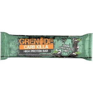 Grenade Carb Killa Dark Chocolate Mint 60g - 12 Pack Grenade Carb Killa Dark Chocolate Mint 60g - 12 Pack