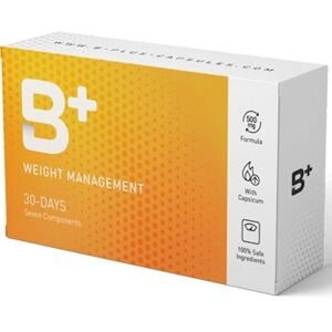 B+ Weight Management Body+, B+ Weight Managment 30 Capsules, 30 Days Supply. B+ Weight Management Body+, B+ Weight Managment 30 Capsules, 30 Days Supply.