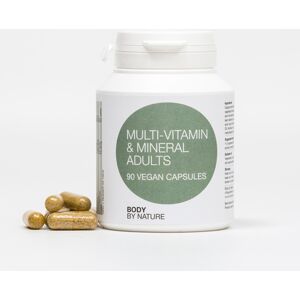 Body By Nature Supplements Vegan Multivitamin & Mineral - Supports overall health Body By Nature Supplements Vegan Multivitamin & Mineral - Supports overall health