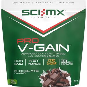 Sci-Mx Pro-V Gain - 100% Vegan Chocolate Flavour Soy Protein Powder Isolate + B Sci-Mx Pro-V Gain - 100% Vegan Chocolate Flavour Soy Protein Powder Isolate + B