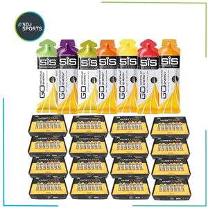 Sis Go Isotonic Energy Gel 60ml Mixed Flavours Variety Pack Of 112 Fitness Sis Go Isotonic Energy Gel 60ml Mixed Flavours Variety Pack Of 112 Fitness