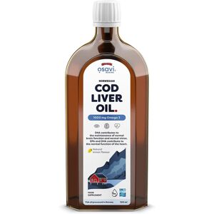 Power Body Nutrition Ltd. Osavi Norwegian Cod Liver Oil 1000 Mg Omega 3 – 500 Ml Lemon Flavor Dha & Ep Power Body Nutrition Ltd. Osavi Norwegian Cod Liver Oil 1000 Mg Omega 3 – 500 Ml Lemon Flavor Dha & Ep