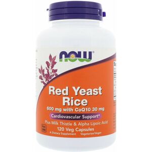 Now! Red Yeast Rice CoQ10 Supplement - Cardiovascular Support Now! Red Yeast Rice CoQ10 Supplement - Cardiovascular Support