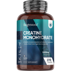 Comfort Click Ltd Creatine Monohydrate Tablets 3000mg - 270 Creatine Tablets - Vegan & Keto-Friend Comfort Click Ltd Creatine Monohydrate Tablets 3000mg - 270 Creatine Tablets - Vegan & Keto-Friend