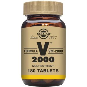 Solgar Formula Vm-2000 Tablets - 180 Tablets - Multivitamin And Mineral Formula Solgar Formula Vm-2000 Tablets - 180 Tablets - Multivitamin And Mineral Formula