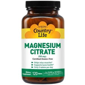 Country Life Magnesium Citrate 125 mg - Dietary Supplement Country Life Magnesium Citrate 125 mg - Dietary Supplement