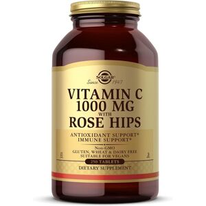 Solgar Vitamin C 1000 Mg With Rose Hips Tablets - Pack Of 250 - Supports... Solgar Vitamin C 1000 Mg With Rose Hips Tablets - Pack Of 250 - Supports...