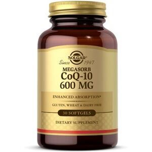 Solgar CoQ-10 600mg Softgels - Heart Health Supplement Solgar CoQ-10 600mg Softgels - Heart Health Supplement