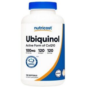Nutricost Ubiquinol Softgels - 100 Mg - 120 Count Nutricost Ubiquinol Softgels - 100 Mg - 120 Count