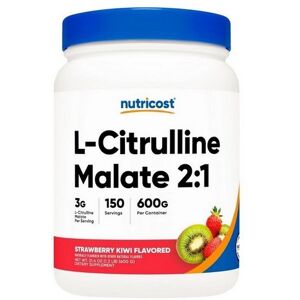 Nutricost L-Citrulline Malate 2:1 Powder Strawberry Kiwi 600 Gram Nutricost L-Citrulline Malate 2:1 Powder Strawberry Kiwi 600 Gram