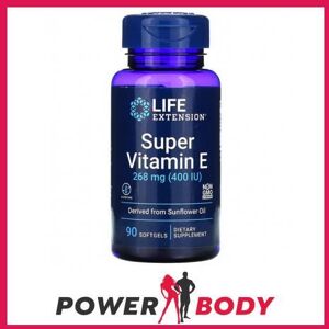 Life Extension Super Vitamin E - Non-Synthetic Omega-3 - Dietary Supplements Life Extension Super Vitamin E - Non-Synthetic Omega-3 - Dietary Supplements