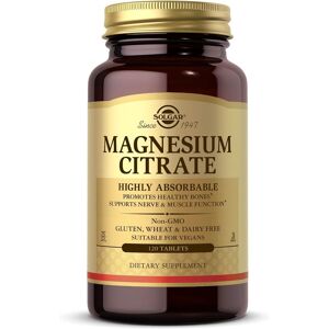Solgar Magnesium Citrate Tablets Supports The Nervous System Energy Release Reduces Ti Solgar Magnesium Citrate Tablets Supports The Nervous System Energy Release Reduces Ti