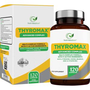 G&g Food Supplies Limited Thyromax - Thyroid Support Supplement - 120 Vegan Capsules - 17 Active Ingredie G&g Food Supplies Limited Thyromax - Thyroid Support Supplement - 120 Vegan Capsules - 17 Active Ingredie