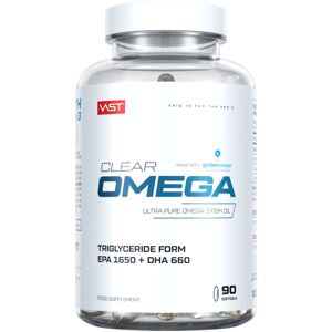 Vast Clear Omega (90 Softgels) Unflavoured - Vitamins, Minerals & Health Vast Clear Omega (90 Softgels) Unflavoured - Vitamins, Minerals & Health