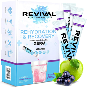 Does Not Apply Revival Zero Rehydration Electrolytes Powder - Sugar Free Hydration Sachet Drink Does Not Apply Revival Zero Rehydration Electrolytes Powder - Sugar Free Hydration Sachet Drink