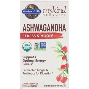 Garden of Life Mykind Organic Ashwagandha Stress & Mood - Dietary Supplement Garden of Life Mykind Organic Ashwagandha Stress & Mood - Dietary Supplement