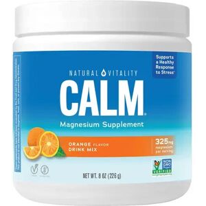 Natural Vitality Calm Magnesium Powder Orange - Dietary Supplement Natural Vitality Calm Magnesium Powder Orange - Dietary Supplement