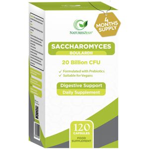 Natures Zest Saccharomyces Boulardii 20 Billion Cfu With Prebiotic,Probiotic Yeast Supplement Natures Zest Saccharomyces Boulardii 20 Billion Cfu With Prebiotic,Probiotic Yeast Supplement