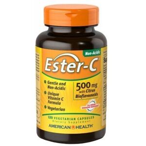 American Health Ester-C With Citrus Bioflavonoids 500 Mg 120 Vegicaps American Health Ester-C With Citrus Bioflavonoids 500 Mg 120 Vegicaps