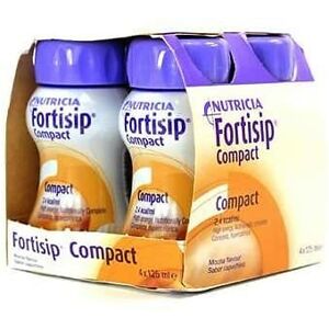 Nutricia 4 X Forti Sip Compact Mocha (4 X 125ml) - Total 16 X 125ml - New Stock Nutricia 4 X Forti Sip Compact Mocha (4 X 125ml) - Total 16 X 125ml - New Stock